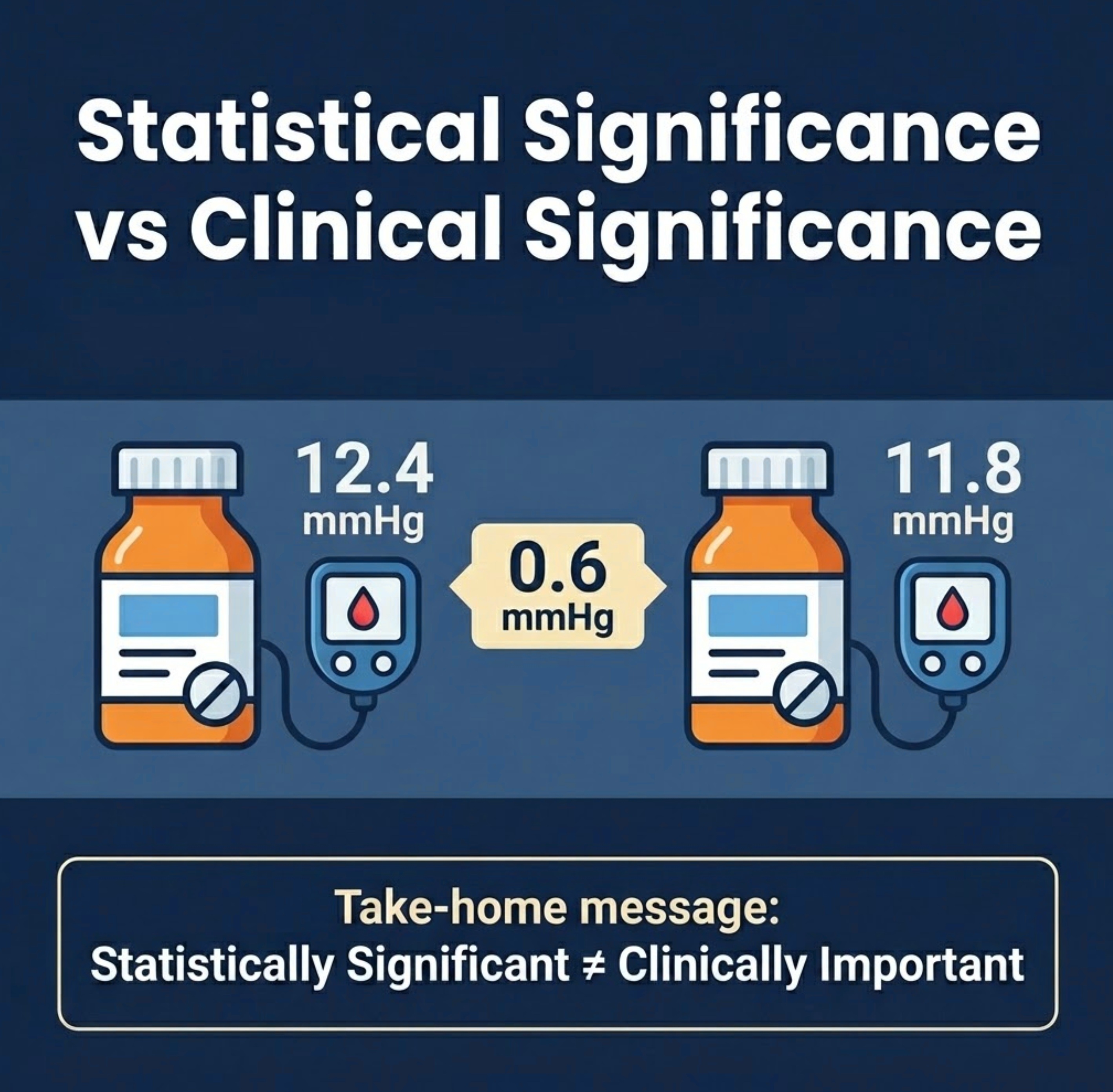 p-value < 0.05 হলেই কি ফলাফল Clinically Important?