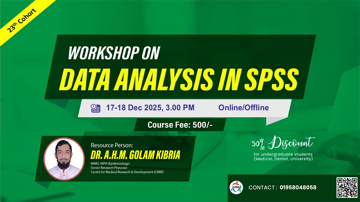 Workshop on Data Analysis in SPSS