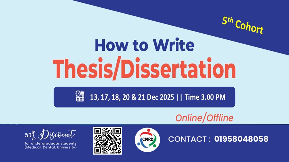 How to Write Thesis/Dissertation