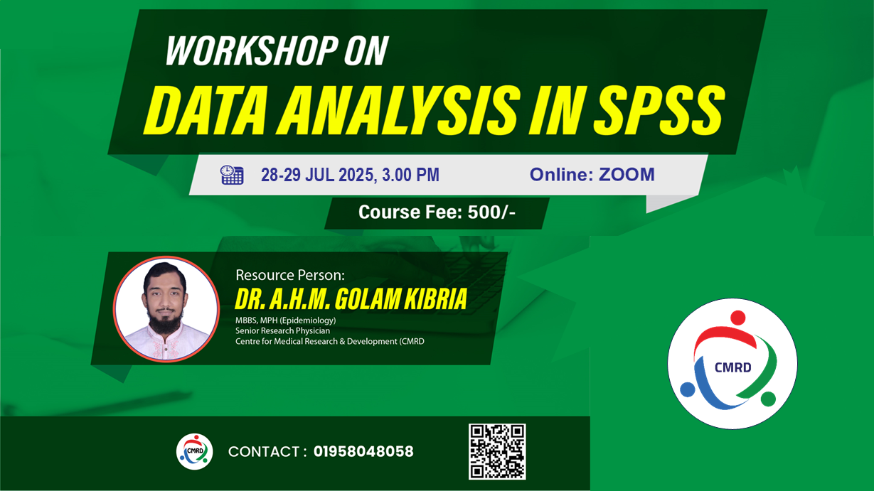 Workshop on Data Analysis in SPSS