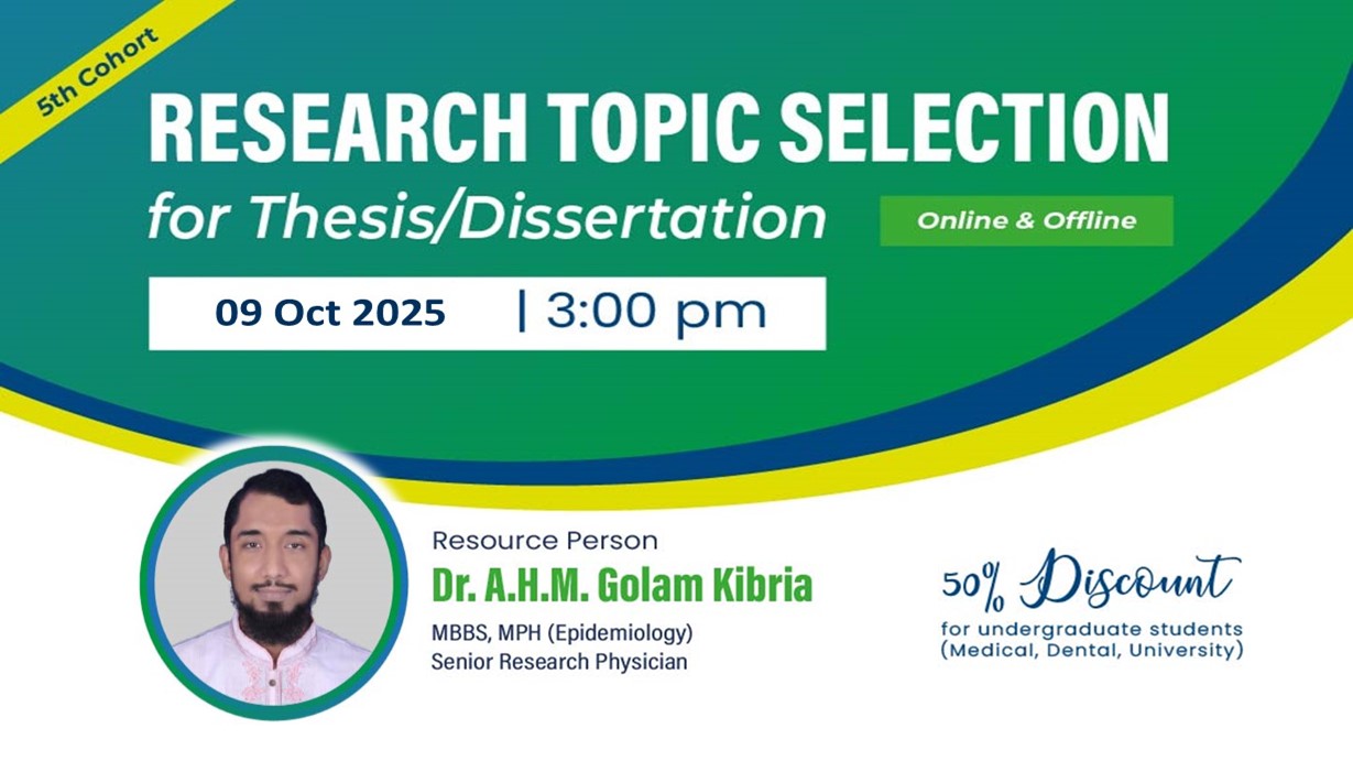 Research Topic Selection for Thesis/Dissertation